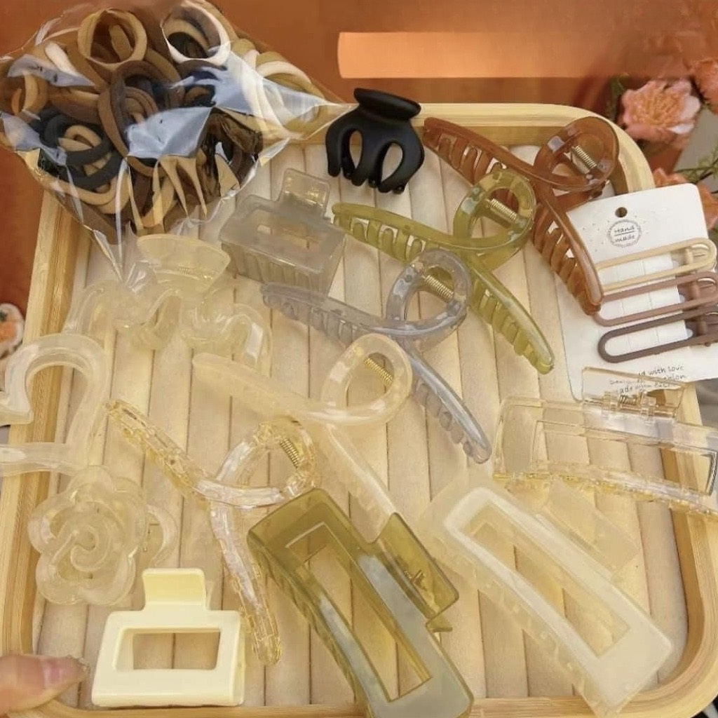 Sét Kẹp Tóc 67 Món Mẫu Mới