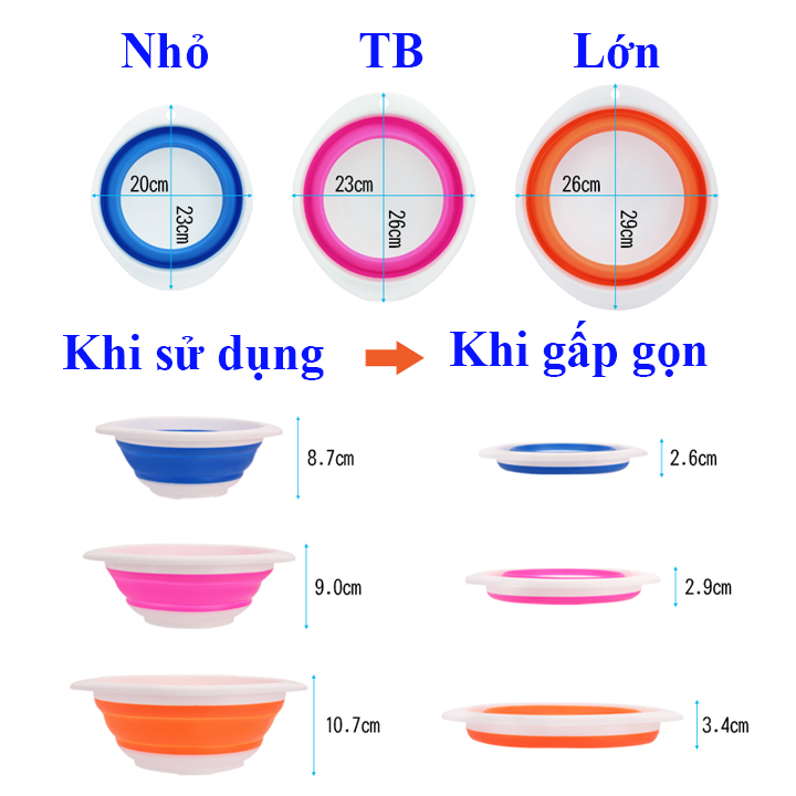 Bát đựng mồi câu cá gấp gọn tiện lợi , bát trộn mồi câu cá khay đựng mồi câu - Đồ câu DHS