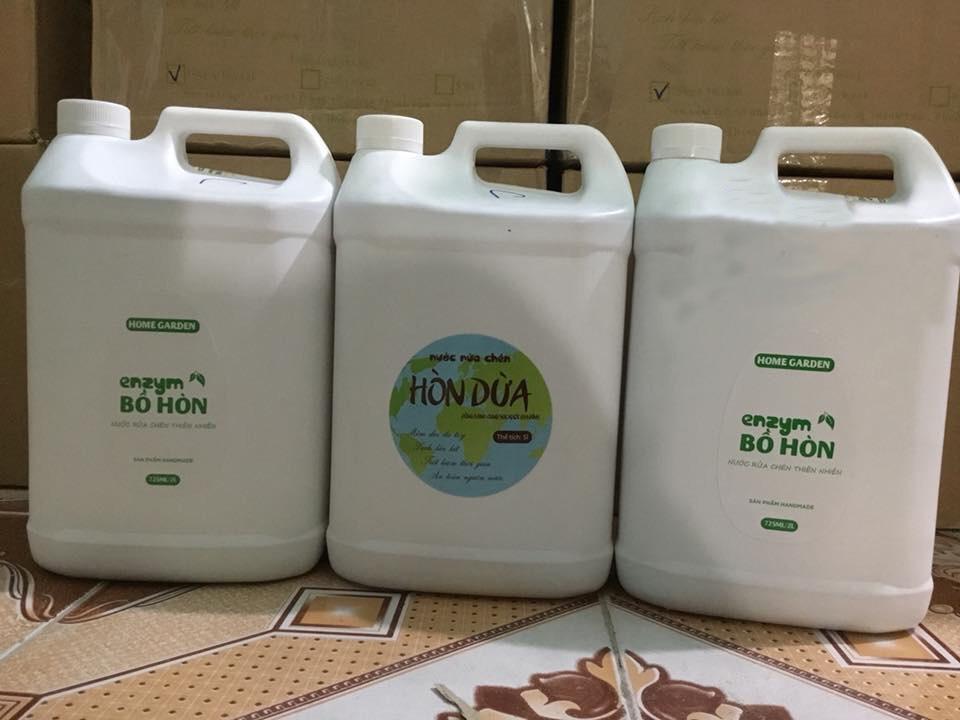 Nước rửa chén Enzyme Bồ Hòn (5 lít)