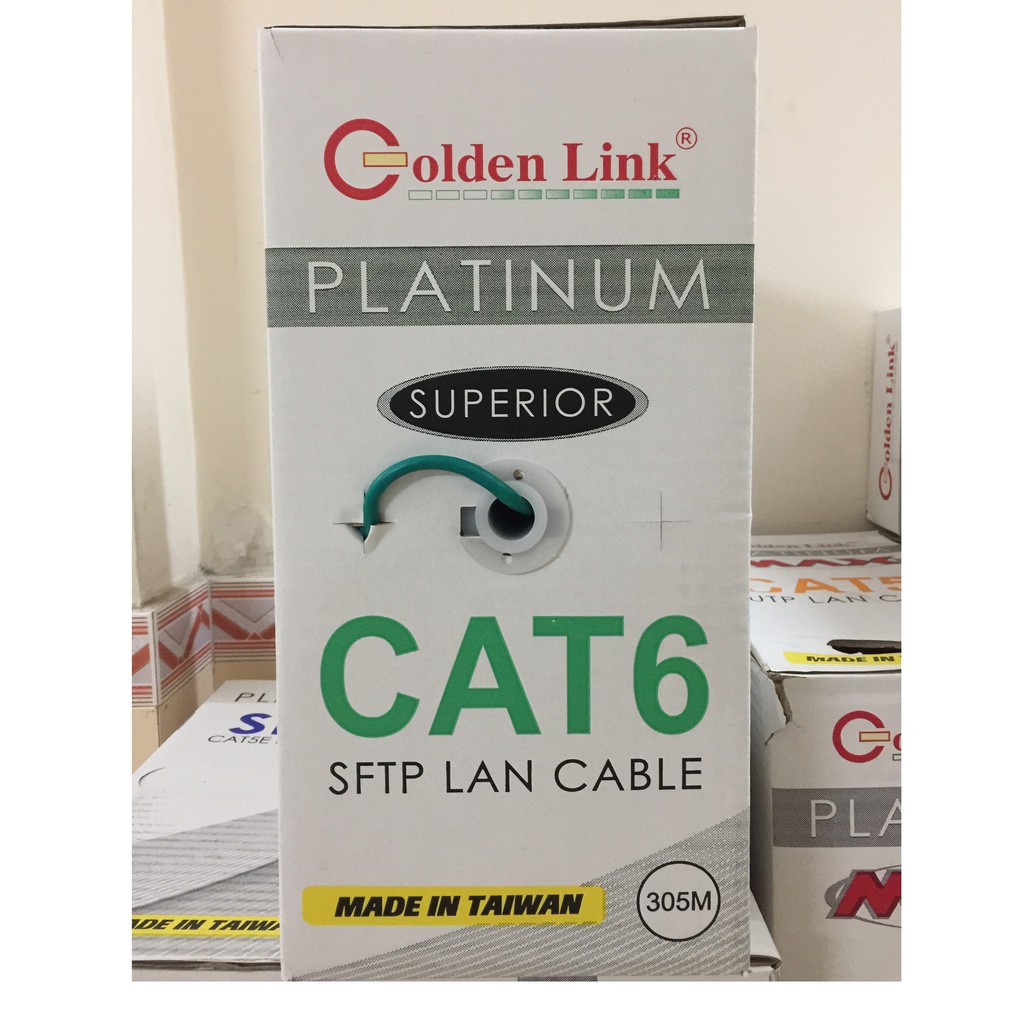 CÁP MẠNG GOLDEN LINK PLATINUM SFTP CAT 6