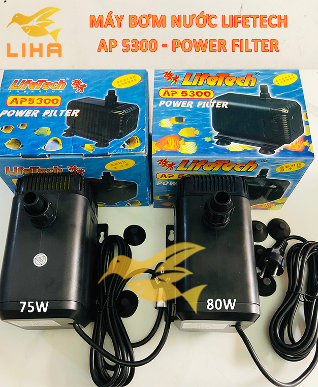 Máy Bơm Lifetech AP5300 - Bơm Nước Hồ Cá Cao Cấp