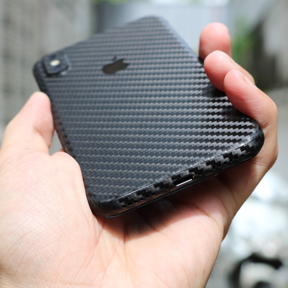 Miếng dán mặt sau vân carbon cho iPhone XS MAX