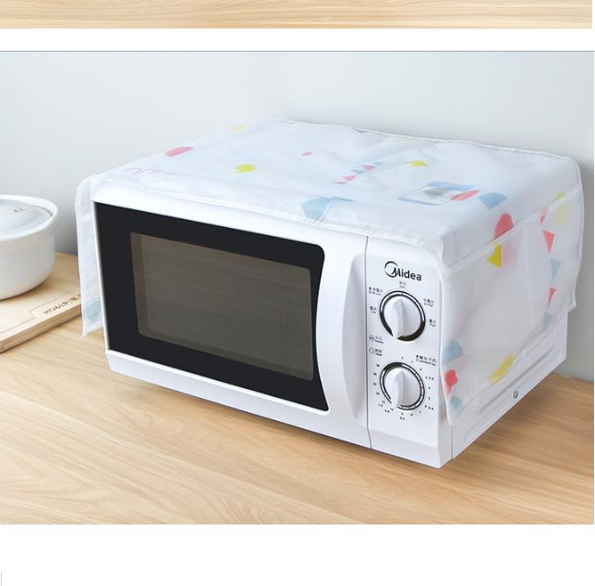 Tấm phủ LÒ VI SÓNG chống thấm nước, chống bụi, có túi bên hông đựng đồ tiện lợi - giao ngẫu nhiên