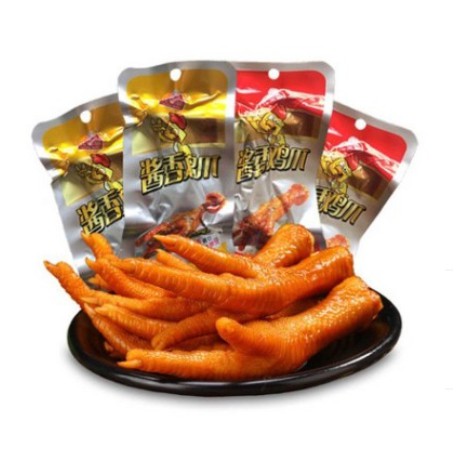 [Mã 157FMCGSALE giảm 8% đơn 500K] Chân gà cay Tứ Xuyên [CÀNG ĂN CÀNG NGON] gói 32gram