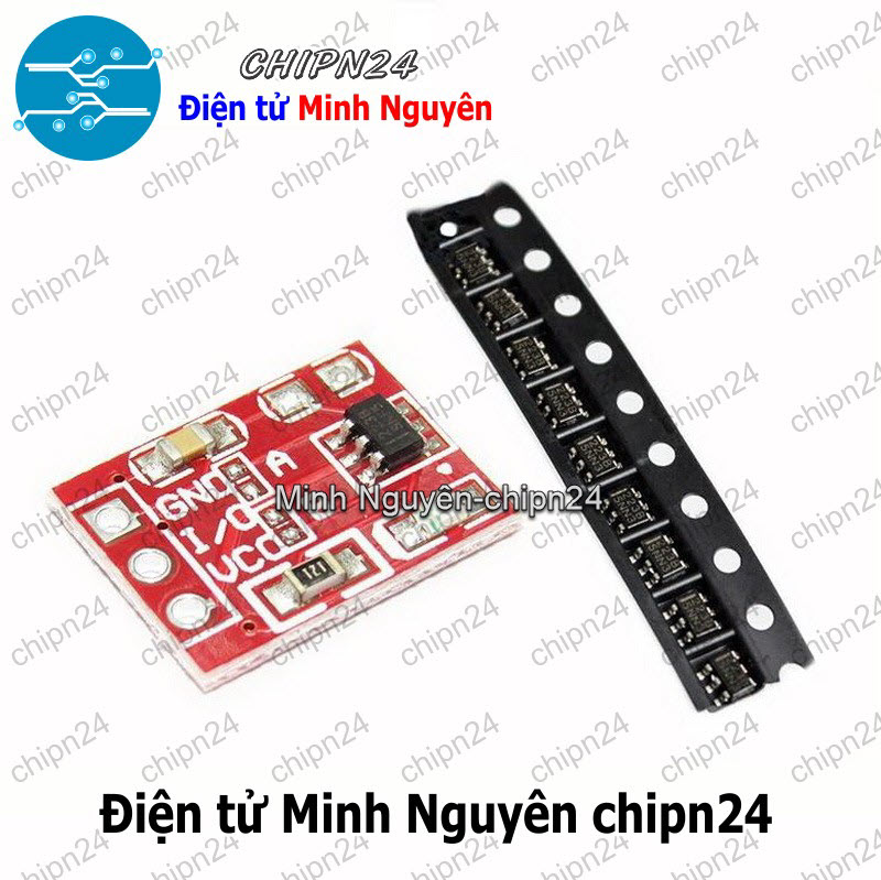 [5 con] (G4.2) IC Dán TTP223 (BA6) SOT-23-6 (SMD) (223) - HH005703