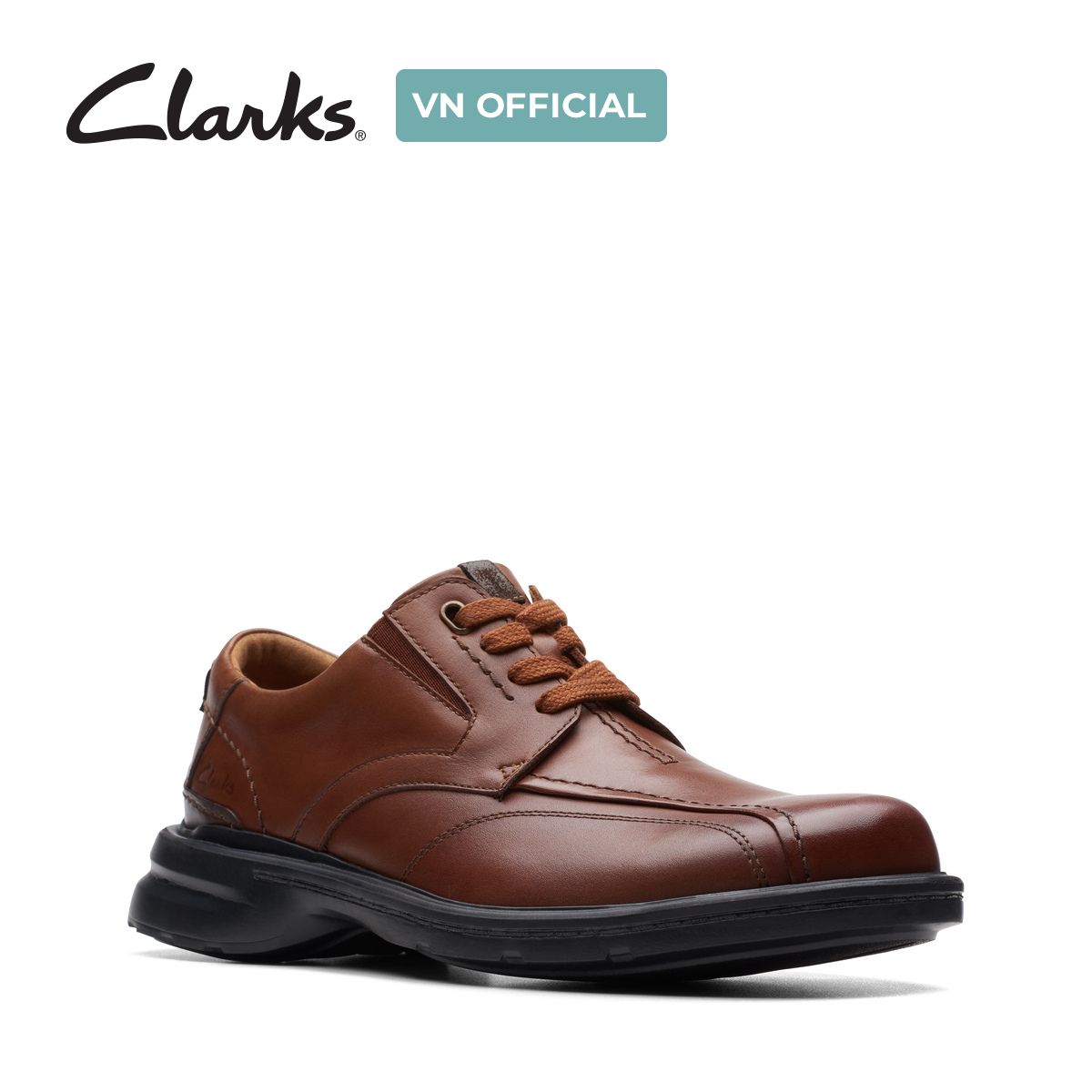 Giày Buộc Dây Da Nam Clarks - Gessler Lace