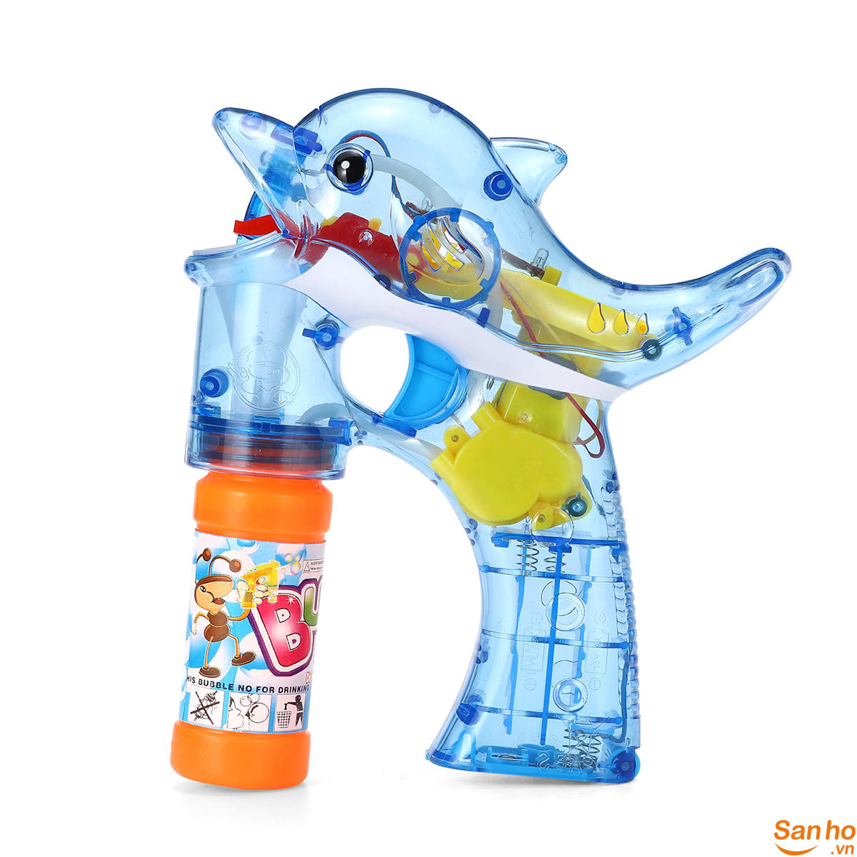 Bộ Đồ Chơi Cá Heo Bắn Bong Bóng Dành Cho Bé