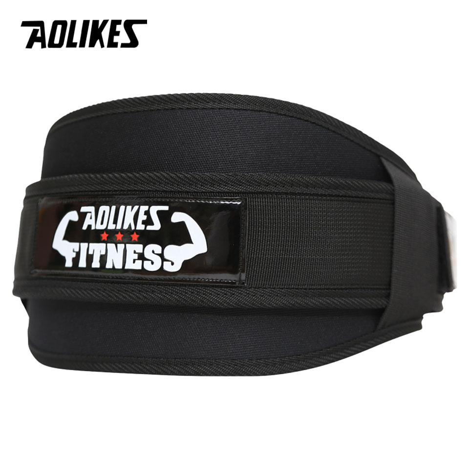 Đai lưng gánh tạ tập gym AOLIKES A-7983 chuyên nghiệp Sport waist support