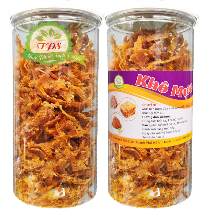 KHÔ MỰC SỢI THƠM NGON MÓN ĂN VẶT GIÁ RẺ 100g