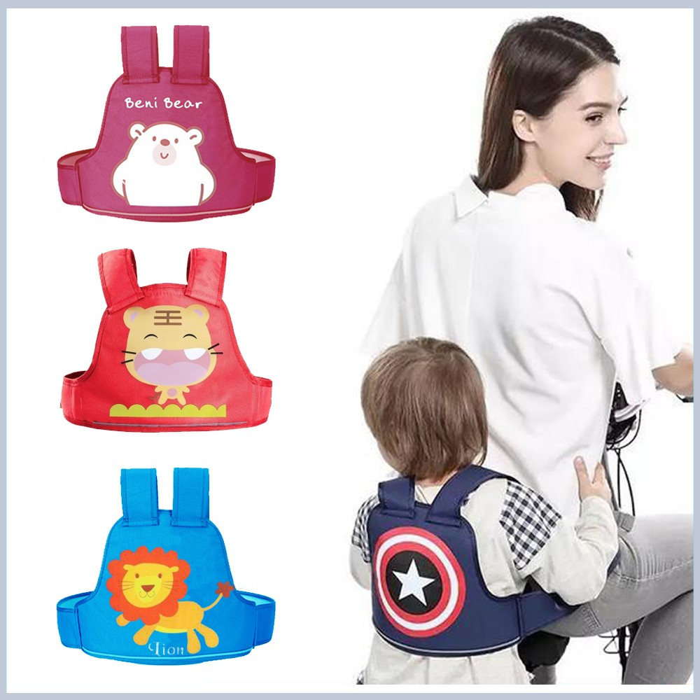 Đai ngồi xe máy Royal có đỡ cổ cho bé