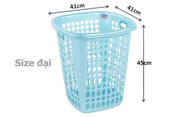 Sọt đựng quần áo Duy Tân Oval cỡ Đại