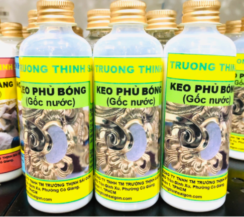 [HCM]Keo Phủ Bóng Dát Vàng Gốc Nước