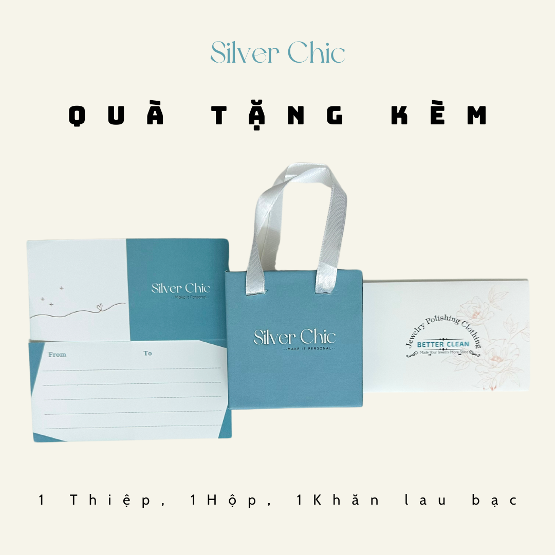Dây chuyền bạc My Heart Is Your SILVER CHIC DC01 bạc 925