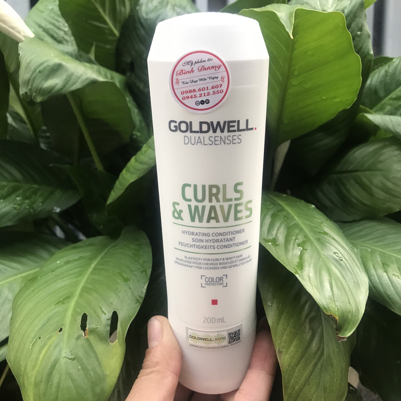Dầu xả dưỡng tóc xoăn Goldwell Dualsenses Curly Twist Hydrating Conditioner 1000ml