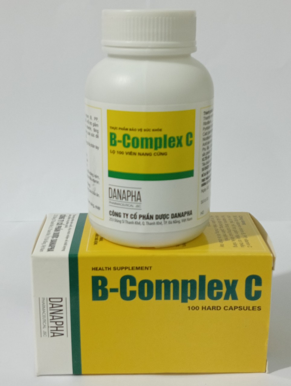 1 Lọ  B- COMPLEX -C  Danapha 100 viên (Đà Nẵng)