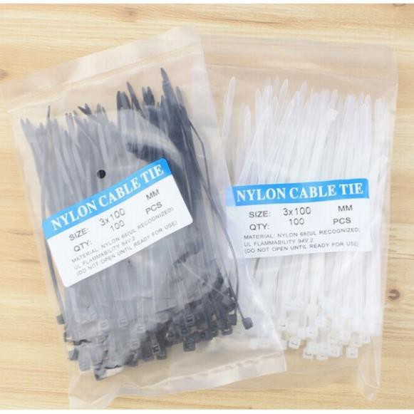 Túi dây thít cáp, dây gút cáp nhựa (Nylon cable tie)