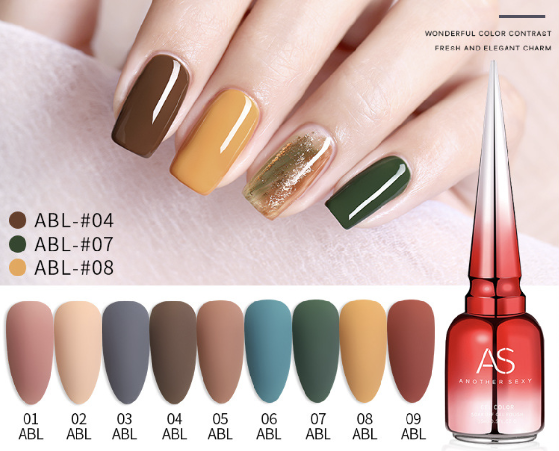 Sơn Gel AS Mã ABL 15ml ( Sơn Gel Hơ Máy )