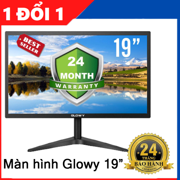 Bảng giá Màn hình máy tính Glowy 19 inch(GL19), màn hình PC thiết kế nhỏ gọn 1440x900 , 60-75Hz ,16,7 triệu màu - BH 24 Tháng Phong Vũ