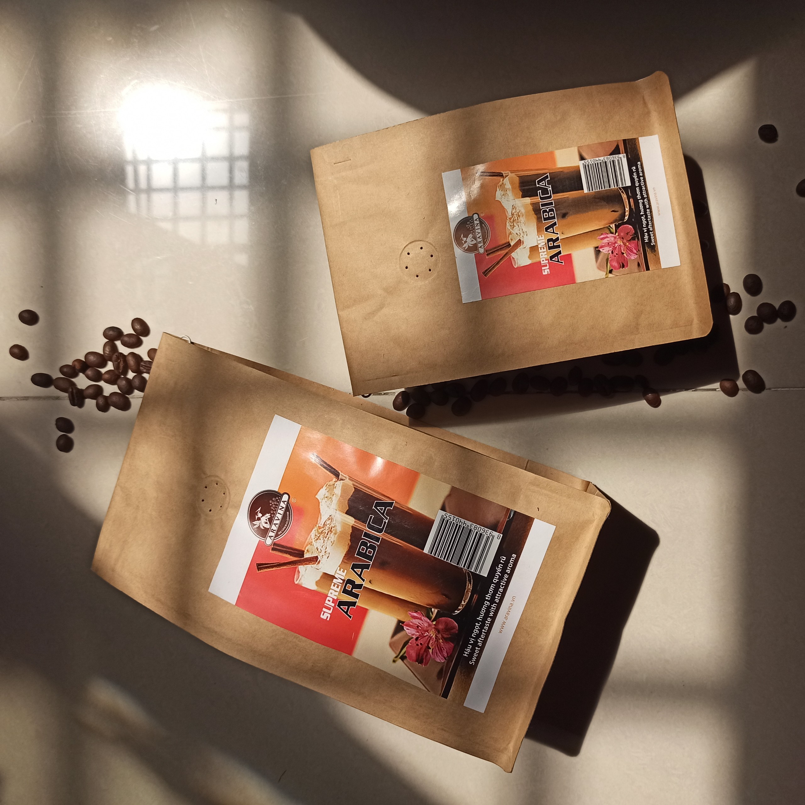 Cà phê ARABICA rang mộc [PHA PHIN] - Aravina Coffee