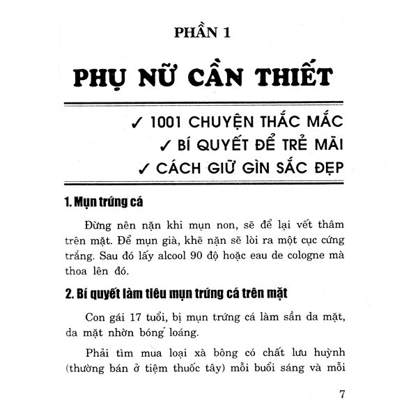 Sách - Phụ Nữ & Mẹo Vặt Trong Gia Đình