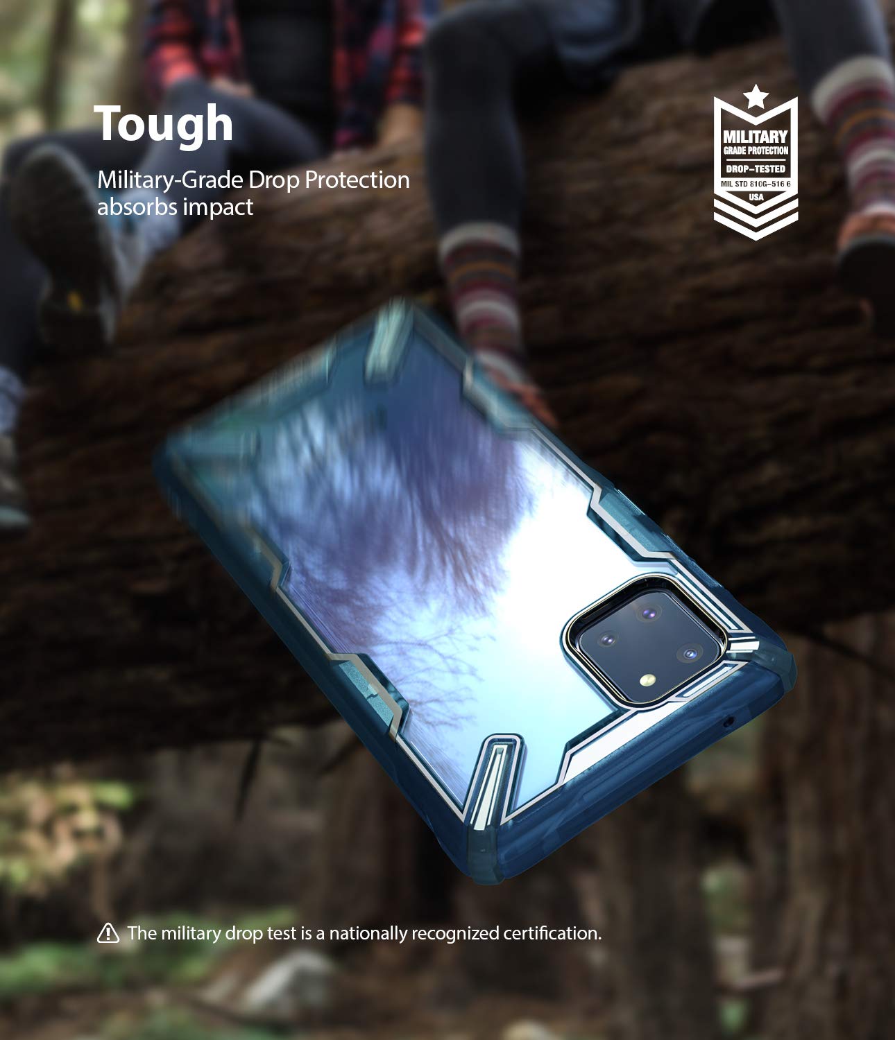Ốp lưng Galaxy Note 10 Lite Ringke Fusion X Hàn Quốc (Ringke Fusion X for Galaxy Note 10 Lite Case)