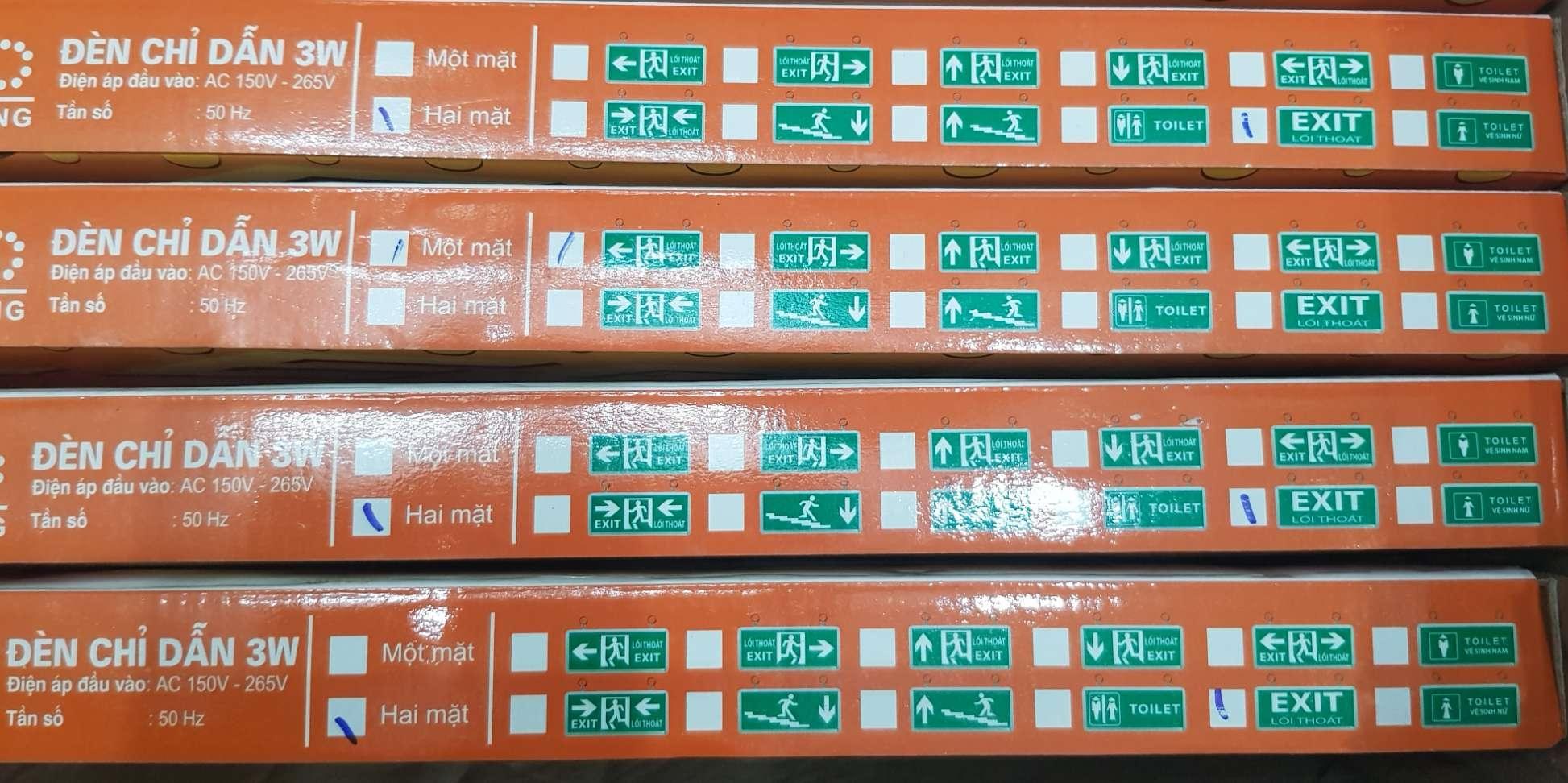 Đèn chỉ dẫn ASIA hướng trái - phải 2 mặt