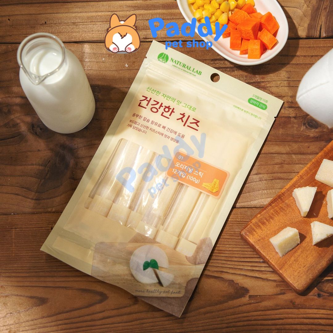 Natural Lab Cheese Stick Dog Treats 100g
