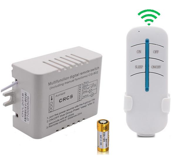 Công tắc điều khiển từ xa 2 cổng độc lập RF 2 cổng,Công tắc wifi,cong tac dien thong minh,cong tac khong day, cong tac hen gio