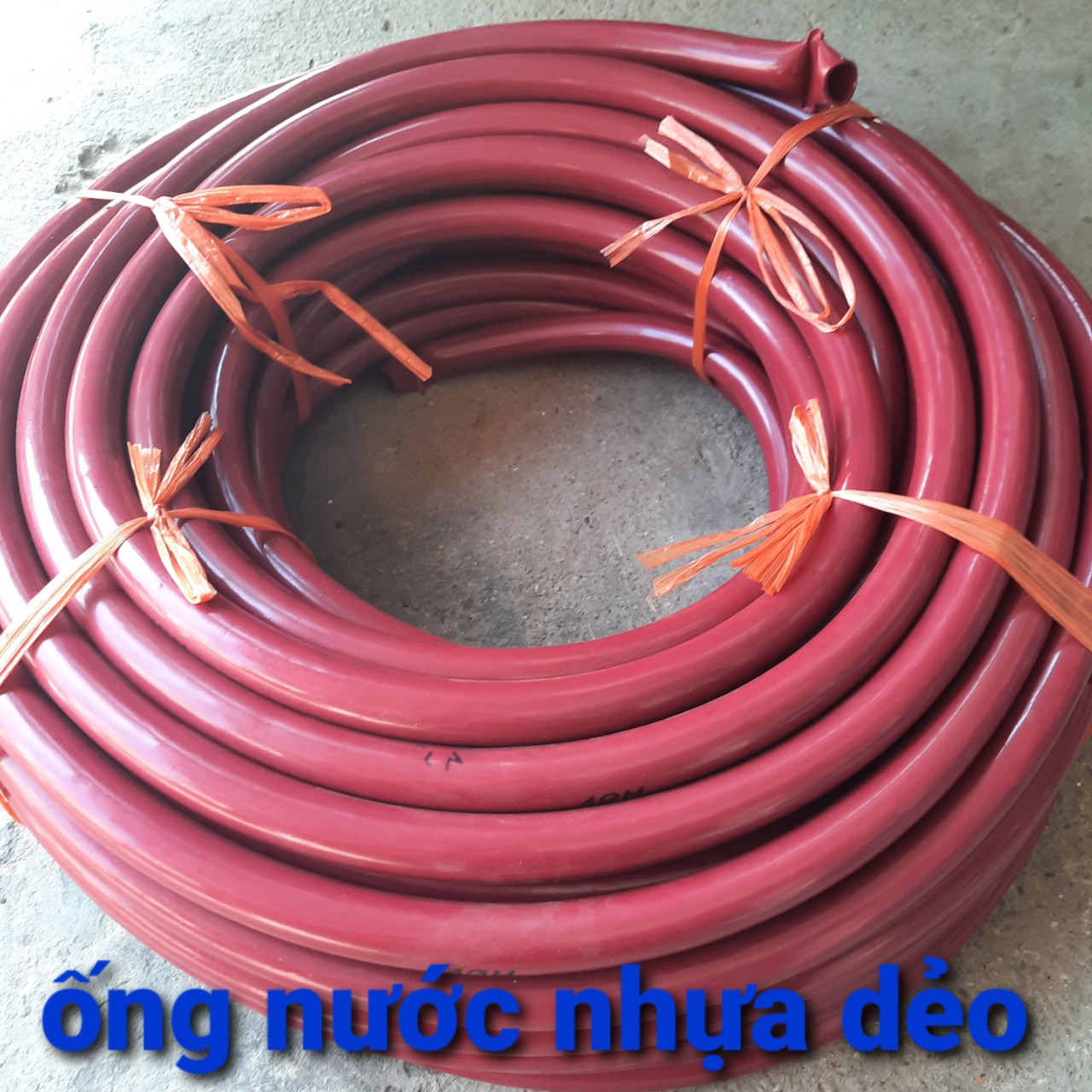 BÁN LẺ 10 Mét ống nhựa mềm dẫn nước, vòi dẫn nước phi 21mm, độ dày 1ly