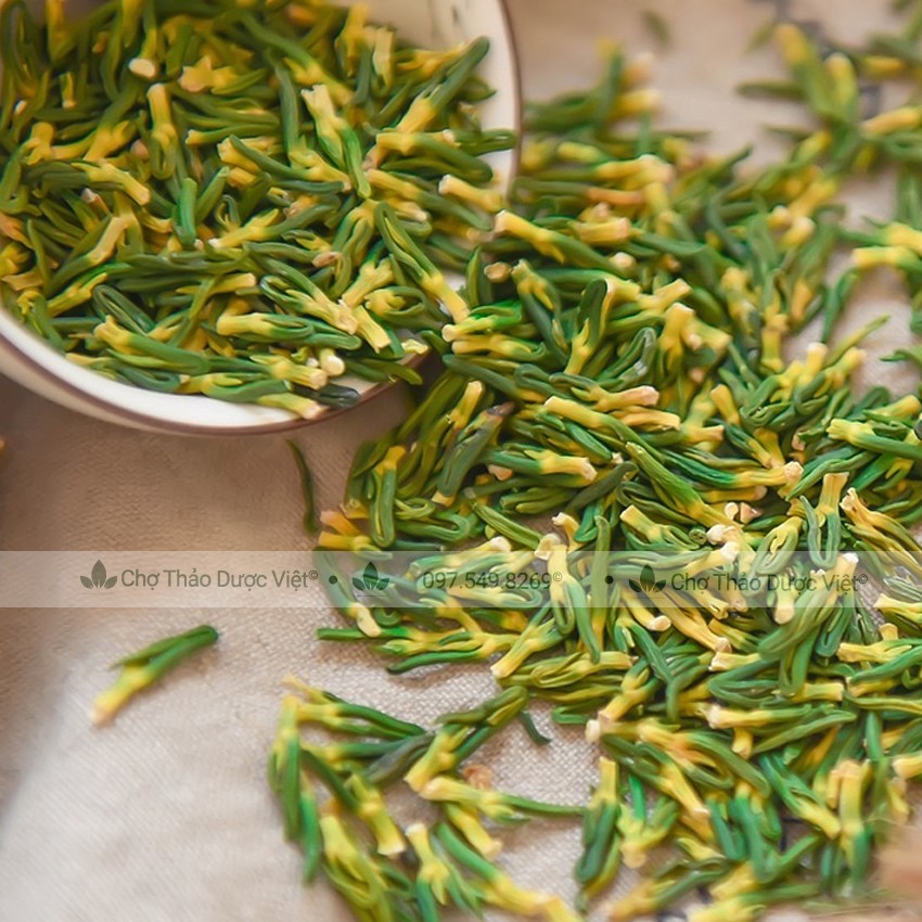 Trà tâm sen khô 100g, tim sen sao thơm, trà tâm sen, không lẫn tạp chất - Chợ Thảo Dược Việt