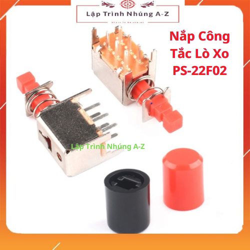 Bộ 2 nắp công tắc lò xo ps-22f02