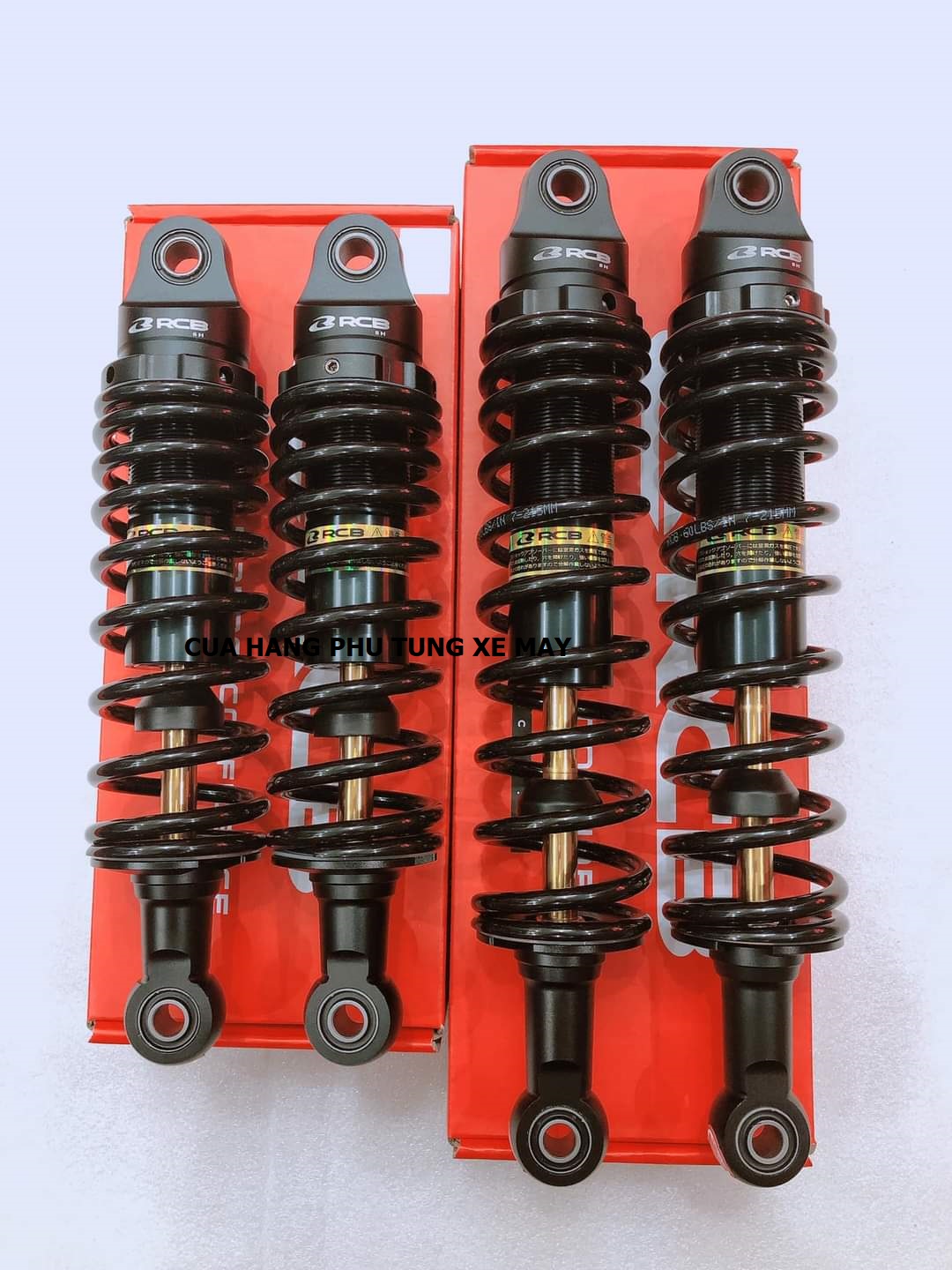 Phuộc sau xe DREAM ,WAVE, SIRIUS màu đen hiệu RCB chính hãng - Hàng chất lượng - Shop uy tính