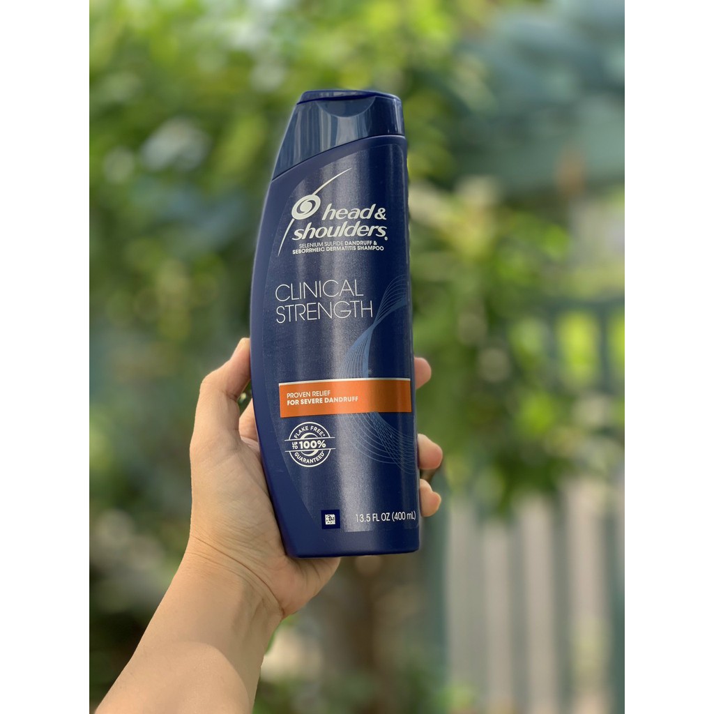 Dầu gội Head & Shoulder Clinical Strength 400ml [HÀNG MỸ ]