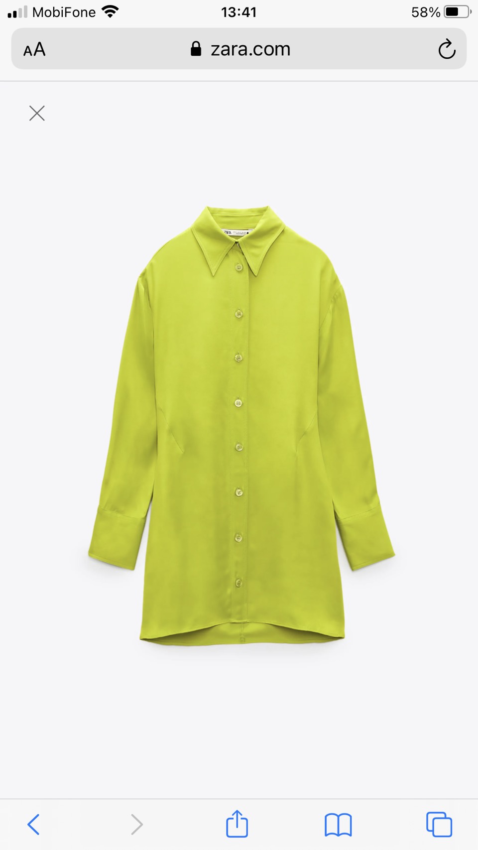 Đầm màu vàng zara