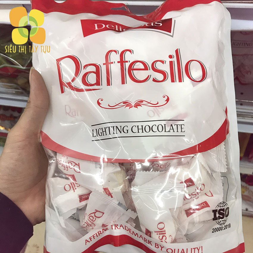 Kẹo bọc dừa Raffesilo bịch 250g