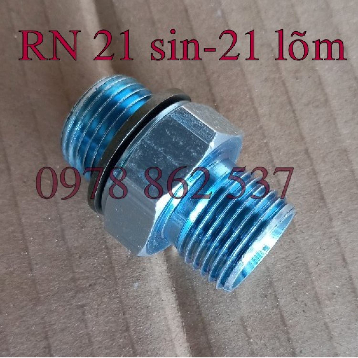 Rắc co thuỷ lực Ren 21 G1/2''- 21 lõm