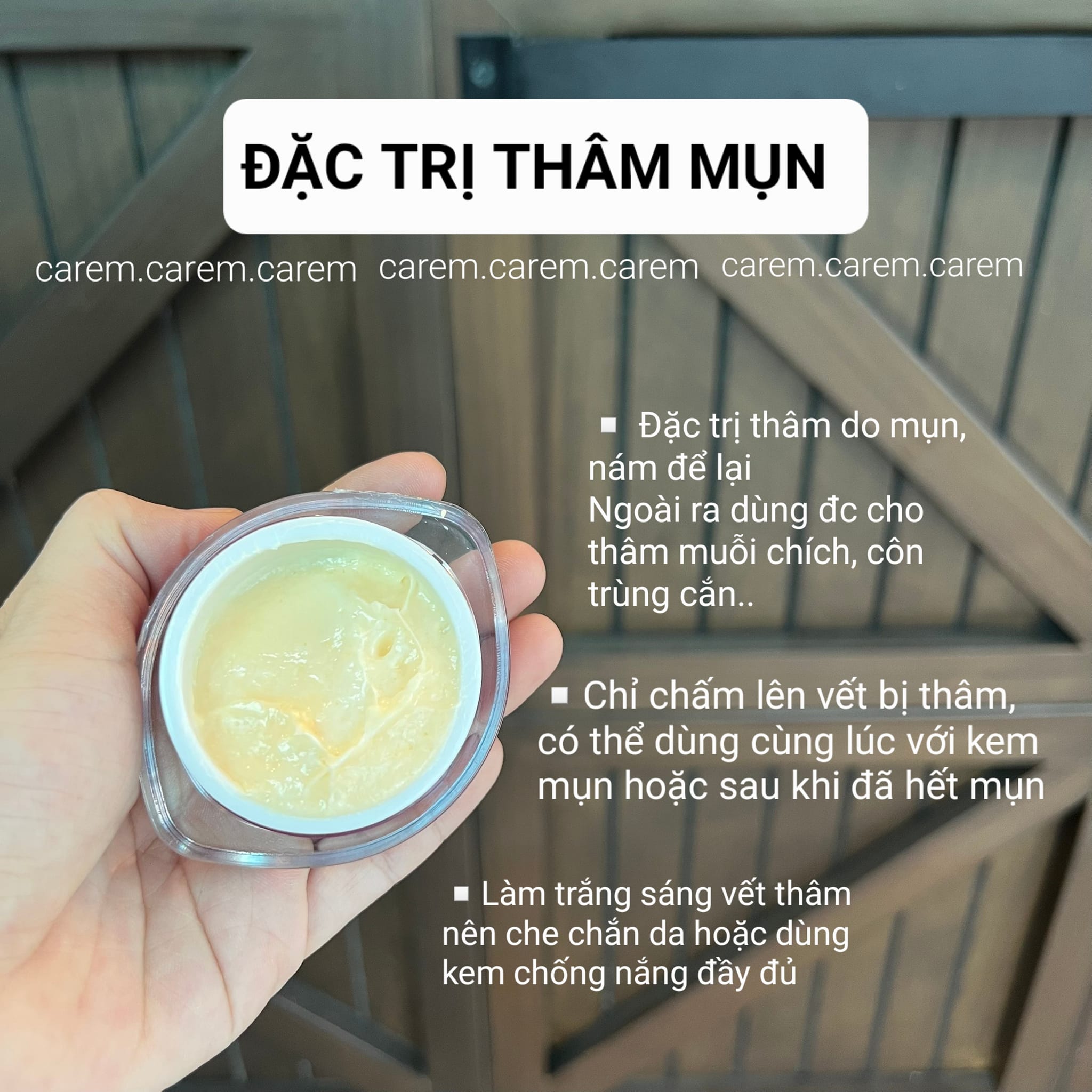 Kem mụn - thâm by caremcarem