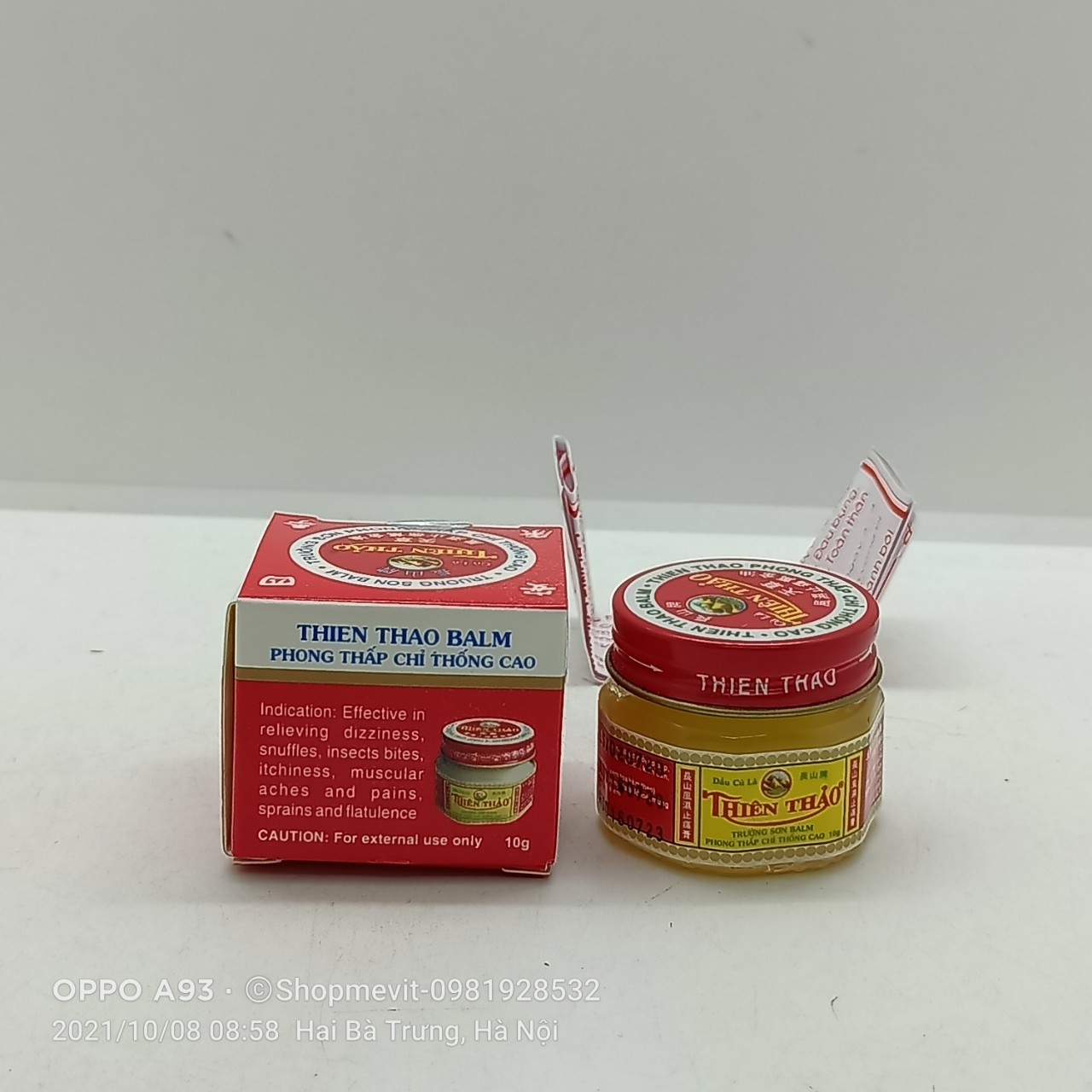 Dầu cù là thiên thảo lọ 10g