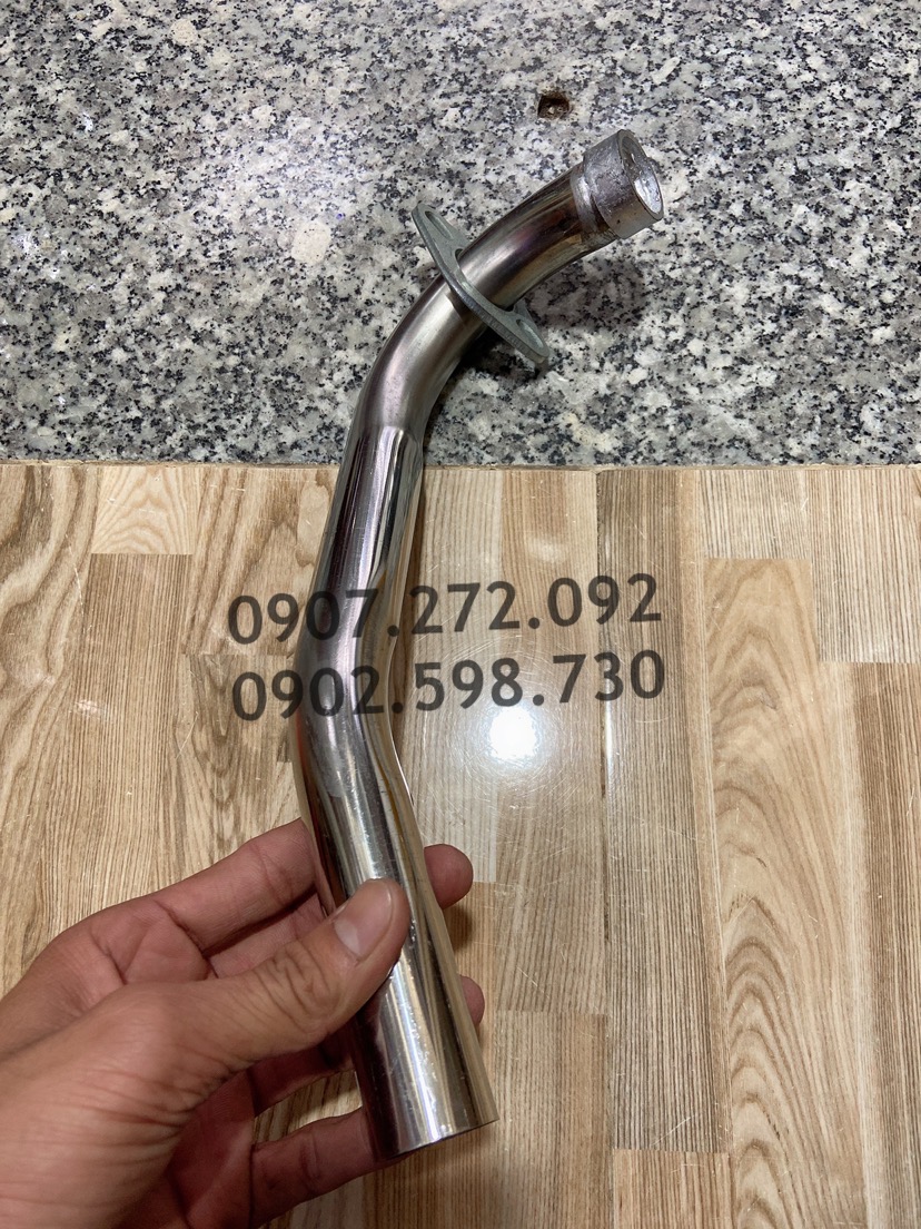 cổ pô inox phi 32mm cho Mio / Nouvo 1 2 3
