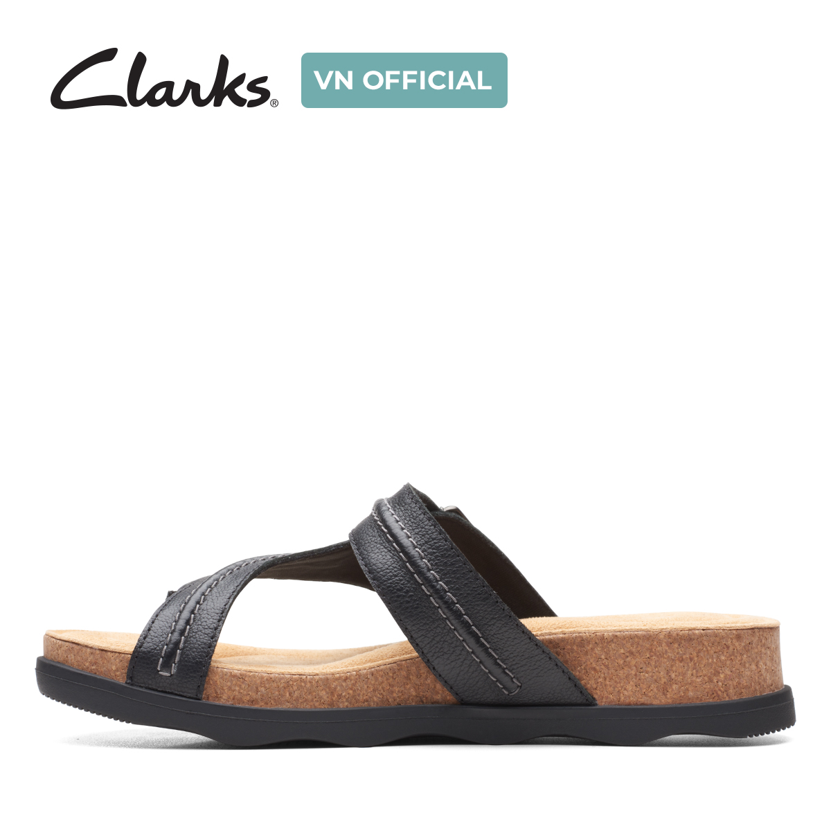 Dép Xỏ Ngón Da Nữ Clarks - Brynn Madi