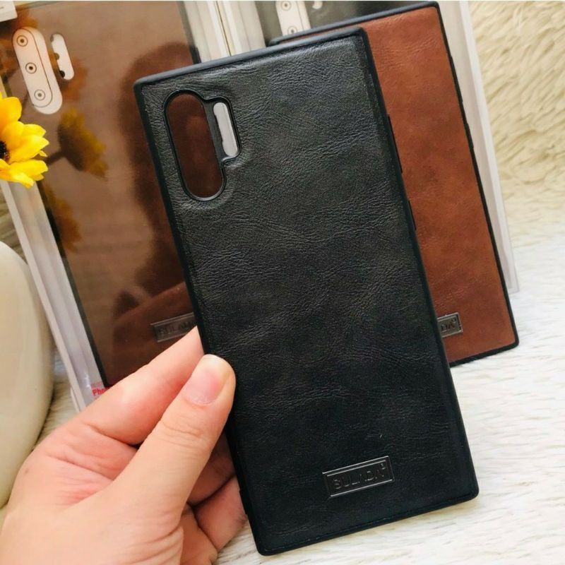 Ốp lưng Sulada da cho Galaxy Note 10 Plus/ Note 10 chính hãng