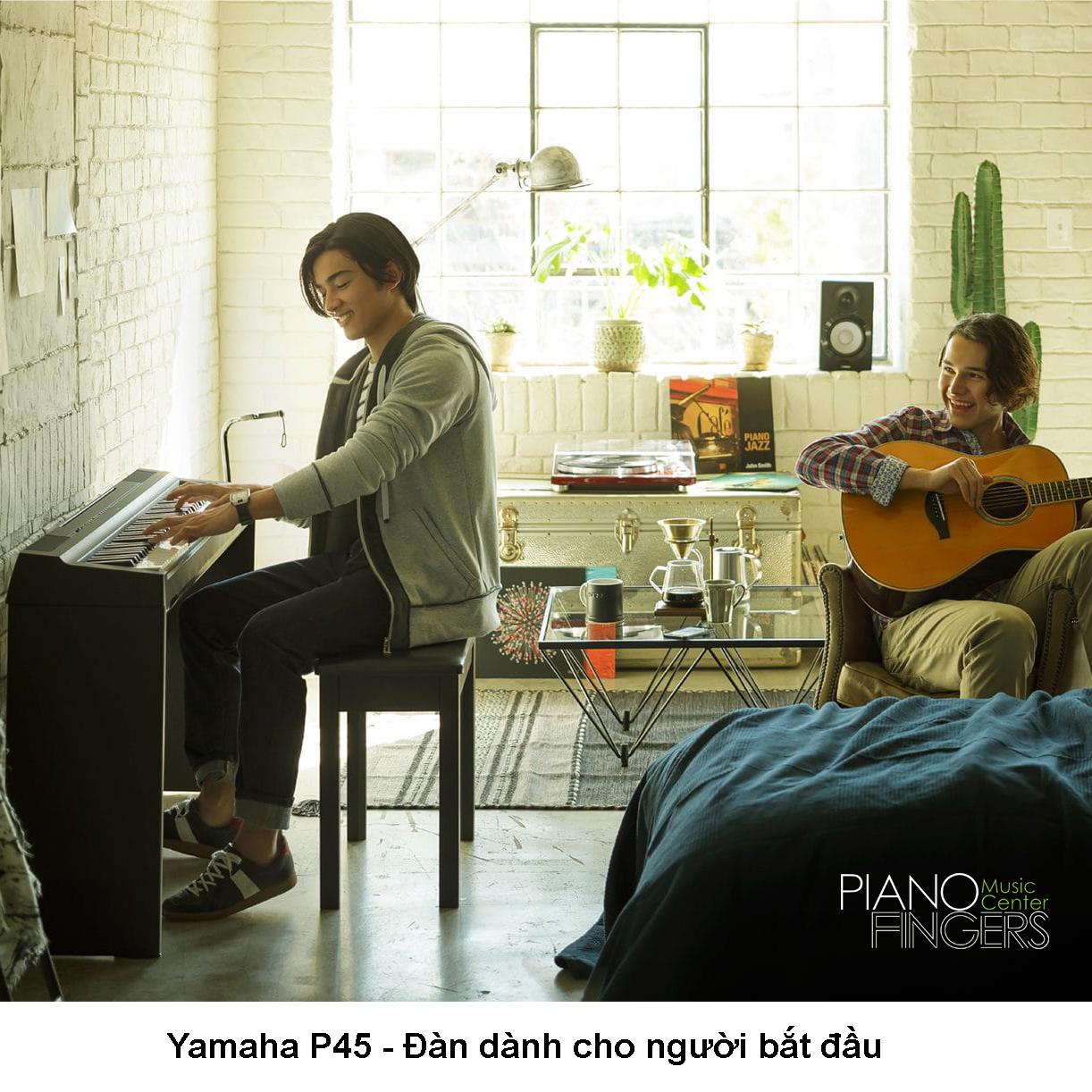Digital piano Yamaha P45+L85 - Piano Fingers