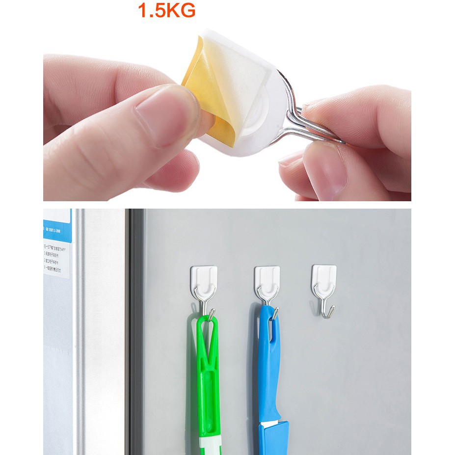 [HCM]XÃ KHO Móc dán tường mini dán rất chắc (đọc kỹ HDSD)