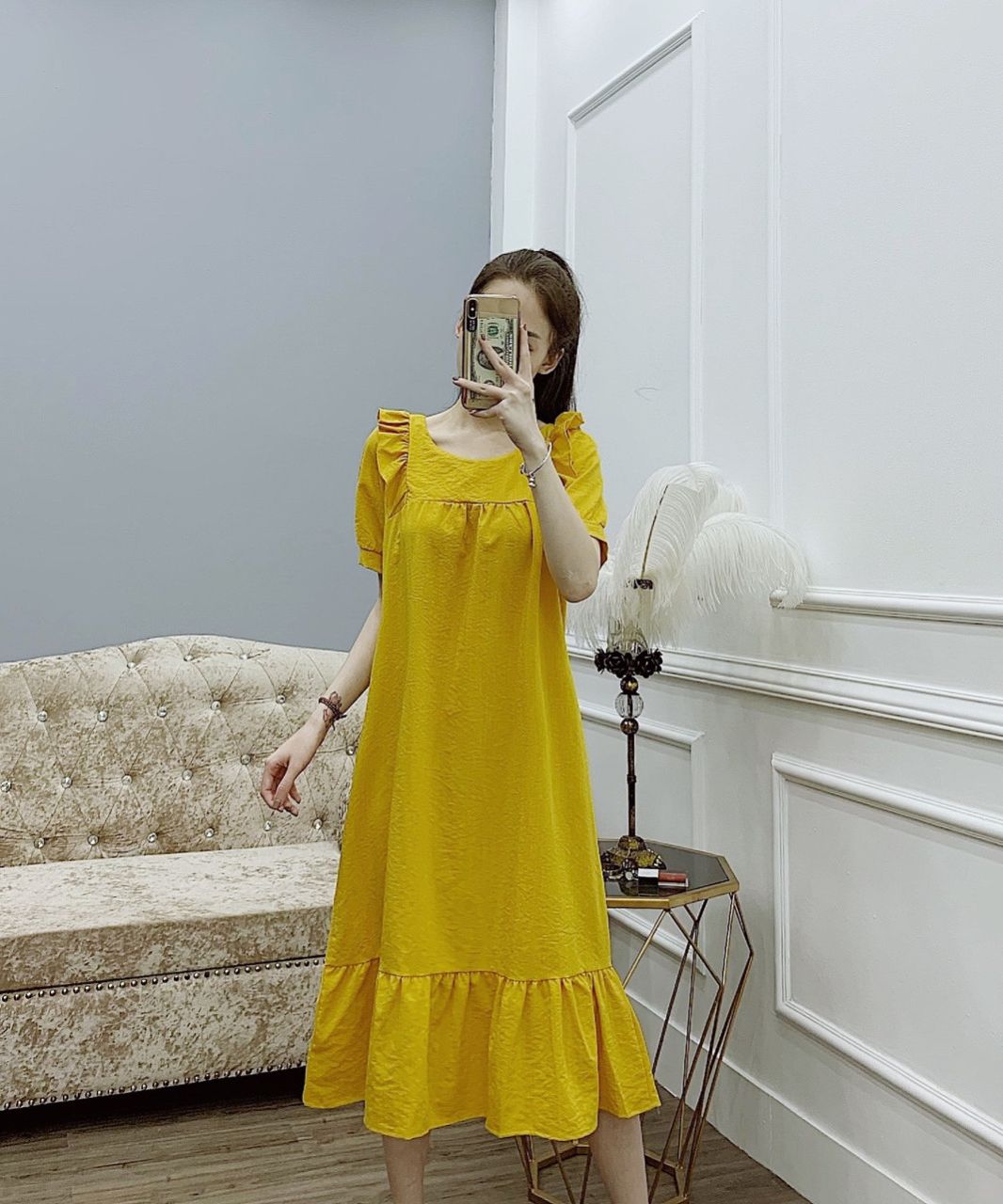 váy bầu công sở đẹp