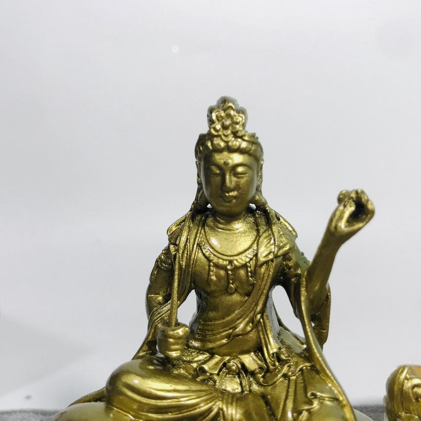 Tượng phật Văn Thù Bồ Tát sơn đồng