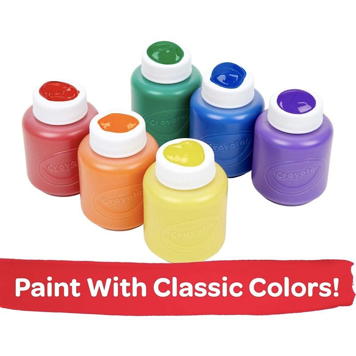 Bộ 6 Màu Nước Crayola Có Thể Rửa Được