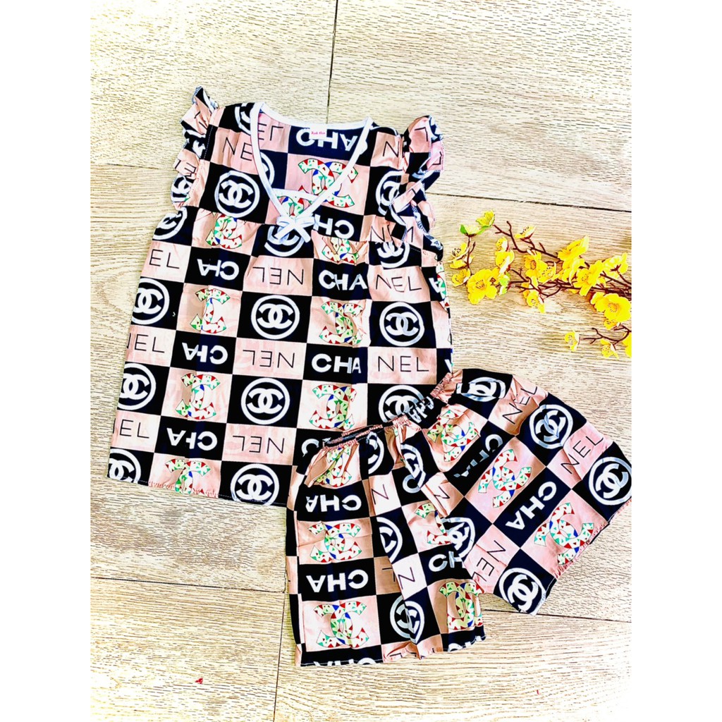 [Bigsize HCM] Đồ bộ nữ mặc nhà thun cotton from rộng co giãn thể thao mặc nhà thoải mái đi chơi đều đẹp Đồ ngủ nữ đẹp bigsize trung niên 45 -85kg Sét đồ bộ nữ AD01 quần lửng set ngố ESHOP