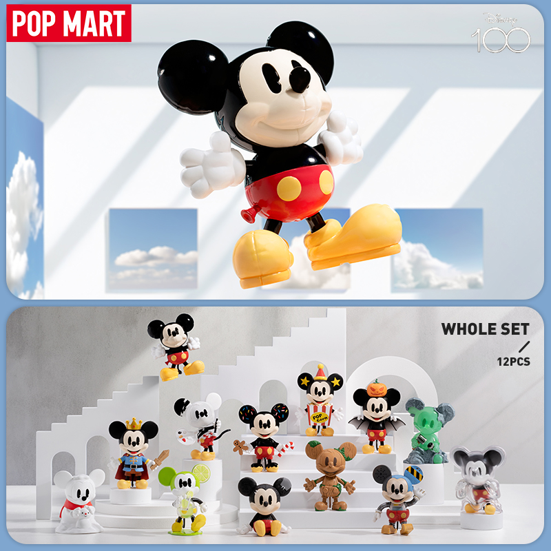 POP MART Disney 100th anniversary Mickey Ever-Curious Series Figures