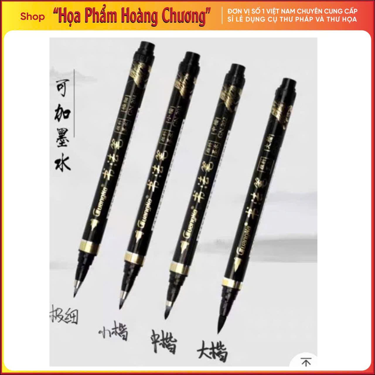 bút Dạ viết chứ hán