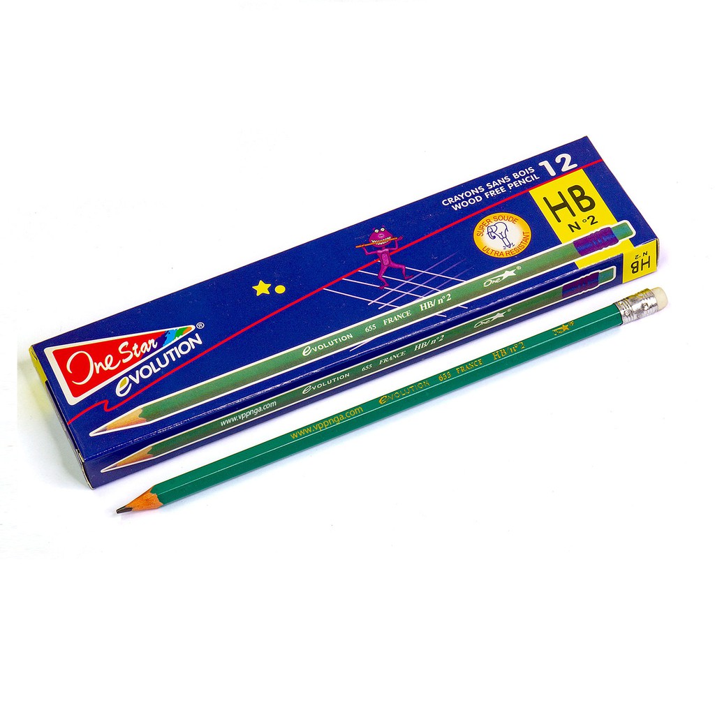 Bút chì Conte cao cấp hộp 12 cây - 2B